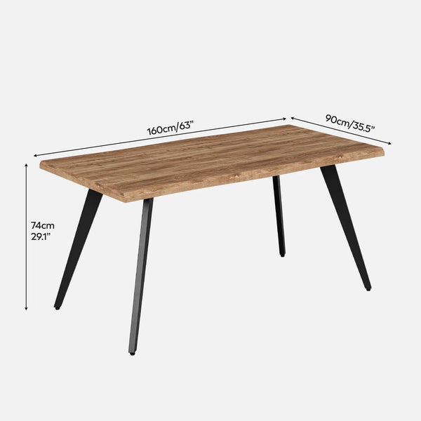 Salle à manger - Chêne foncé - Image 5